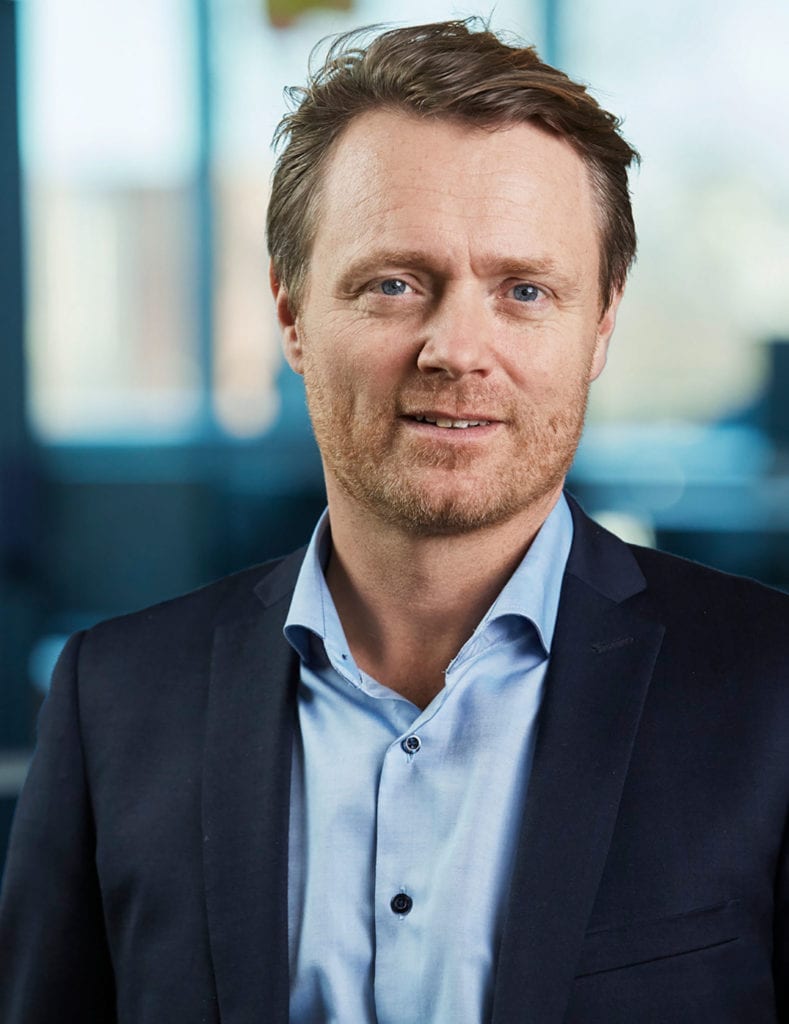 Mortimer Liebman, 
Head of Enterprise, Telia Danmark.